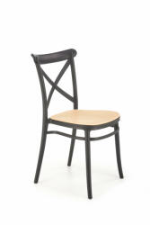 Halmar K512 szék fekete/barna - smartbutor