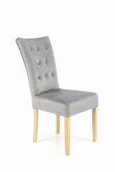 Halmar VERMONT szék, méztölgy / szürke Monolith 85 - smartbutor