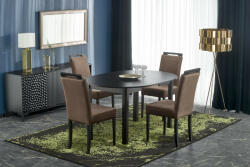 Halmar RINGO asztal, fekete/fekete - smartbutor