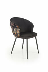 Halmar K506 szék, virág mintás - smartbutor