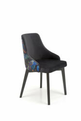 Halmar ENDO szék, fekete/fekete - smartbutor