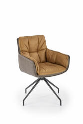 Halmar K523 szék, barna / sötétbarna - smartbutor