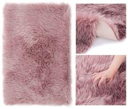  Covor din blana sintetica Culoare roz, DOKKA SHAGGY Dimensiune: 50 x 150 cm Covor