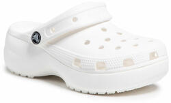 Crocs Șlapi Crocs Classic Platform Clog W 206750 White