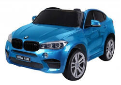 AMR TOYS Masinuta electrica BMW X6M XXL cu 2 locuri, roti EVA, 12V10AH (X6M-2022 Blue)
