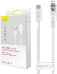 Baseus Fast Charging USB-C to Lightning Explorer Series 1m, 20W (white) (31852) - pcone