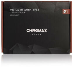 Noctua NM-AM5/4-MP83 chromax black Mounting Kit - AM5/AM4(NM-AM5/4-MP83 CH. BK. )