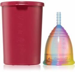 Yuuki Rainbow Jolly Classic 1 + cup cupe menstruale mărime large (⌀ 46 mm, 24 ml) 1 buc