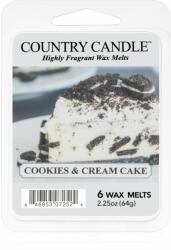 Country Candle Cookies & Cream Cake ceară pentru aromatizator 64 g