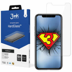3mk Folie De Protectie Ecran 3MK HardGlass pentru Apple iPhone XS Max Sticla securizata Full Glue (fol/IphXsM/3MK/HardGls/bl)
