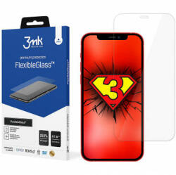 3mk Folie De Protectie Ecran 3MK FlexibleGlass pentru Apple iPhone 12 / 12 Pro Sticla Flexibila Full Glue (fol/Iph12/3MK/FlexHy/b)