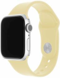 FIXED Silicone Strap SET Apple Watch 38/40/41 mm - világossárga (FIXSST-436-LIYE)