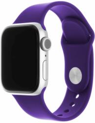 FIXED Silicone Strap SET Apple Watch 38/40/41 mm - sötétlila (FIXSST-436-DRPU)