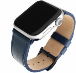 FIXED Leather Strap Apple Watch 42/44/45/Ultra 49mm - kék (FIXLST-434-BL)
