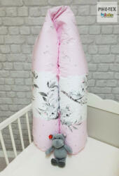 Pihe-Tex Szoptatós párna 30x200cm Koala rózsaszín 656/R - babycenter-online