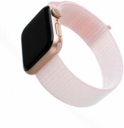 FIXED Nylon Strap Apple Watch 42/44/45/Ultra 49mm - rózsaszín (FIXNST-434-PI)