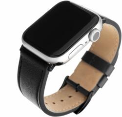 FIXED Leather Strap Apple Watch 42/44/45/Ultra 49mm - fekete (FIXLST-434-BK)