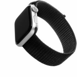 FIXED Nylon Strap Apple Watch 42/44/45/Ultra 49mm - fekete (FIXNST-434-BK)
