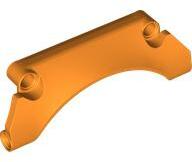 LEGO® 42531c4 - LEGO narancssárga panel, sárhányó íves 9 x 2 x 3 méretű (42531c4)