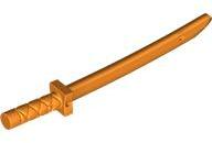 LEGO® 21459c4 - LEGO narancssárga minifigura kard négyszögletes markolattal, shamshir (21459c4)