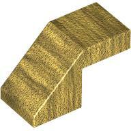 LEGO® 28192c115 - LEGO gyöngyház arany lejtő 45° 2 x 1 méretű, kivágott, sima (28192c115)