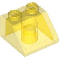 LEGO® 3039c19 - LEGO átlátszó sárga kocka 45° elem 2 x 2 méretű (3039c19)