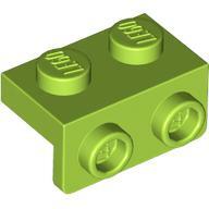 LEGO® 99781c34 - LEGO lime fordító lap 1 x 2 és 1 x 2 méretű (99781c34)