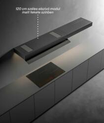 Falmec SHELF 120 cm fekete páraelszívó CKMN20. E0P2#ZZZN451F
