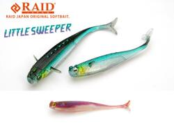 Raid Shad RAID Little Sweeper 7.6cm, culoare 048 Pearl Wakasagi, 7buc/plic (RAID14069)