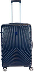 Enrico Benetti Calgary kék 4 kerekű közepes bőrönd (49017002-70)