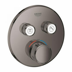 GROHE Grohtherm SmartControl termosztátos színkészlet, 2 fogyasztós, grafit 29119A00 (29119A00)
