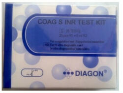  Coag S INR Teszt 25 db-os
