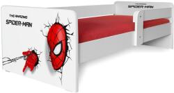 Oli's Pat pentru Baieti 2-8 ani personaj Spiderman P1 Cu Protectie Laterala Detasabila, fara saltea - Pc-p-spdm-P1-70 (PC-P-SPDM-P1-70)