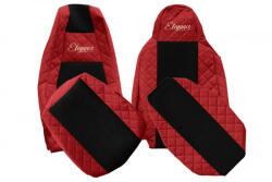  Méretpontos Scania bőr üléshuzat R/S/G/P/L 2017-től Premium vezetőülés PIROS