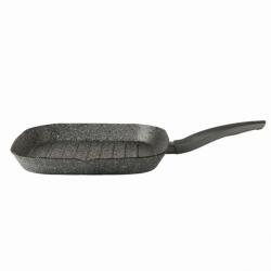 TVS Tigaie grill cu maner, 28x28 cm, Mineralia Induction (T2-BS730282910201)