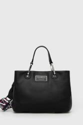 Emporio Armani bőr táska fekete - fekete Univerzális méret - answear - 149 990 Ft
