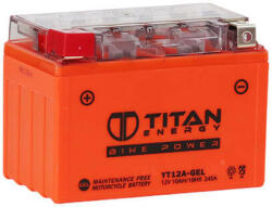 Titan Energy 10Ah 245A left+ YT12A-GEL12V