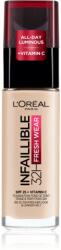 L'Oréal Infaillible 32H Fresh Wear tartós folyékony alapozó árnyalat 015 Porcelain 30 ml