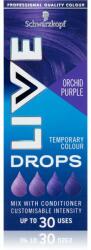 Schwarzkopf LIVE Drops sampon nuantator culoare Orchid Purple 30 ml