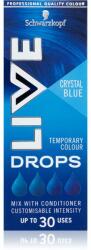 Schwarzkopf LIVE Drops sampon nuantator culoare Crystal Blue 30 ml