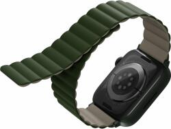 Uniq Revix Reversible Magnetic Apple Watch 42/44/45/Ultra 49mm - zöld/bézs (UNIQ-45MM-REVGRNTPE)