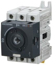 Socomec Szakaszoló kapcsoló 80A 3P ráépíthető sorolható fix M2 SOCOMEC hajtás nélkül (22003008)