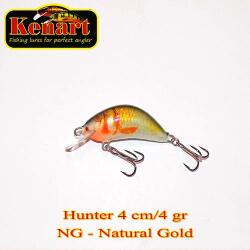 Kenart Vobler KENART Hunter Floating, 4cm/4gr, NG, Natural Gold (HU4F-NG)