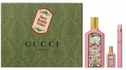 Gucci Flora by Gucci Gorgeous Gardenia Set cadou, Apă de parfum 100ml + Apă de parfum 10ml + Apă de parfum 5ml, Femei