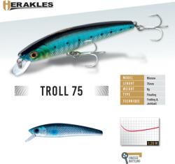 Herakles Vobler HERAKLES Troll 75F 7.5cm 6g culoare Blue Fish (ARHKER06)