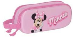 Minnie Mouse Penar dublu Minnie Mouse 3D Roz 21 x 8 x 6 cm Penar