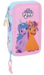 Hasbro Creion dublu My Little Pony Wild & free 12.5 x 19.5 x 4 cm Albastru Roz (28 pcs) Penar
