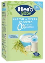 HERO BABY Cereale crema de orez fara gluten, +4 luni, 220 g, Hero Baby