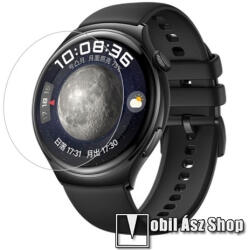  Okosóra TPU képernyővédő fólia - CLEAR - 1db, törlőkendővel - A TELJES ELŐLAPOT VÉDI! - HUAWEI Watch 4