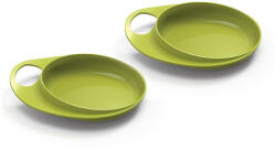 Nuvita EasyEating tányér 2db - green - 8451 (NU-PPPL0121)